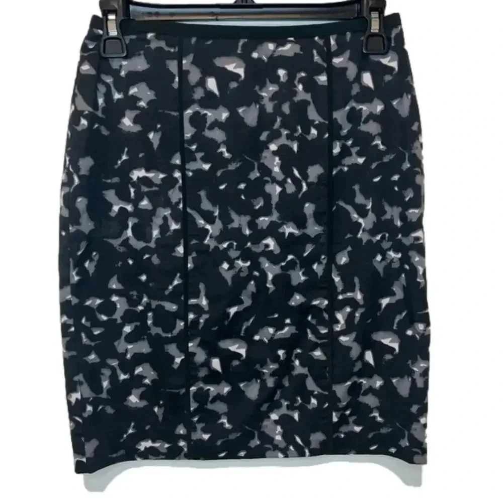 Loft Print Mini Skirt